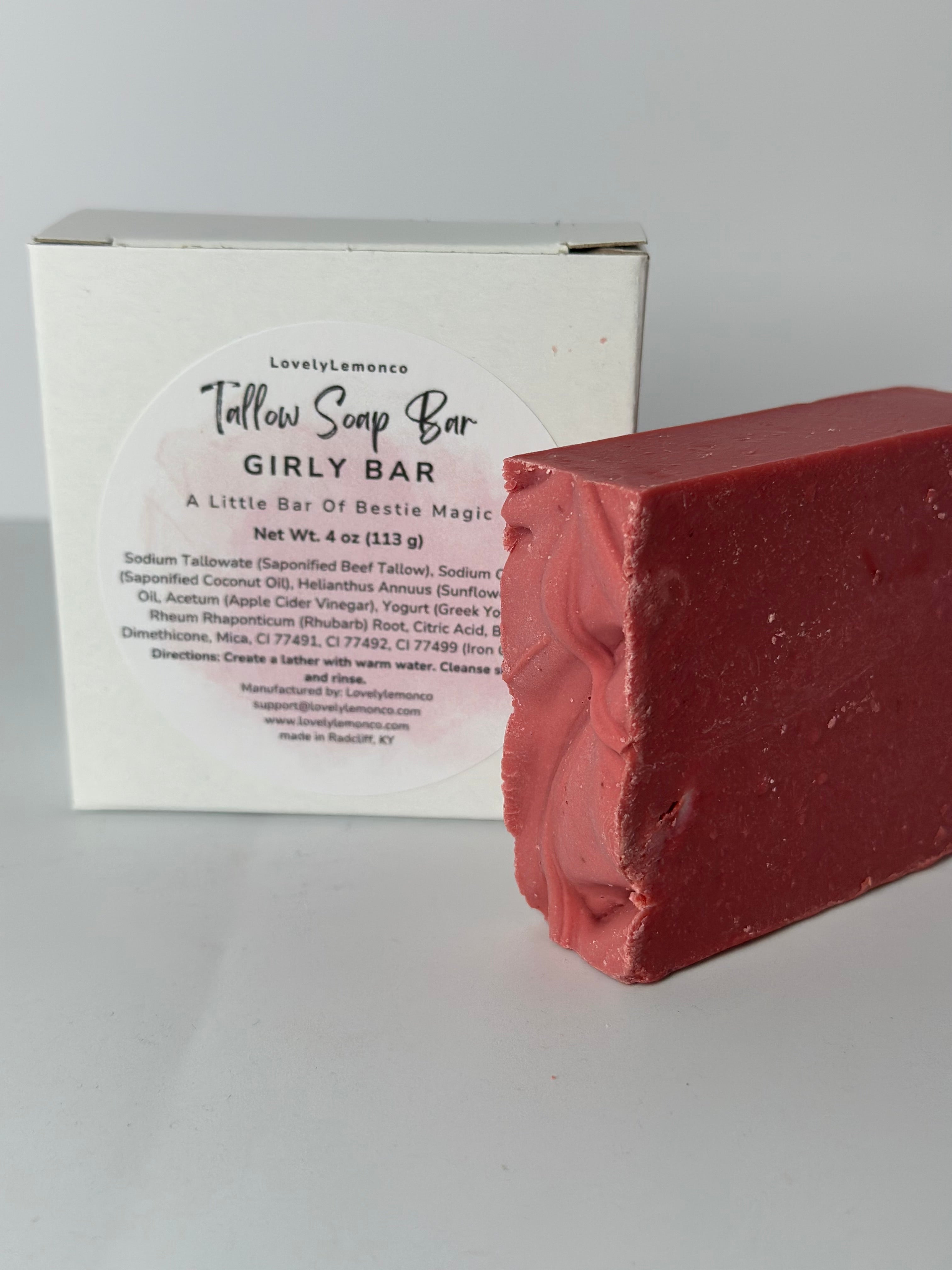 Girly Bar Soap