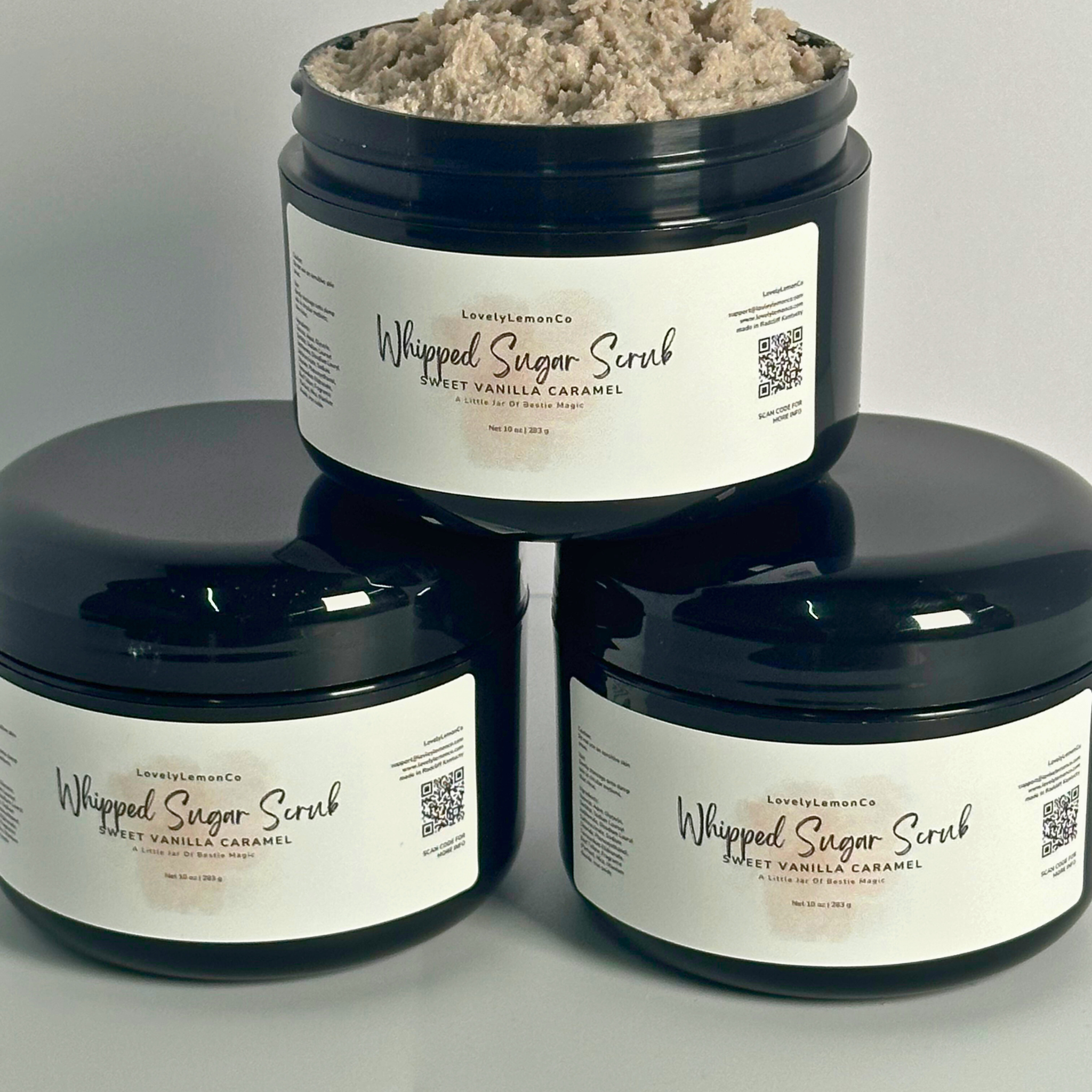 Whipped Sugar Scrub- Sweet Vanilla Caramel