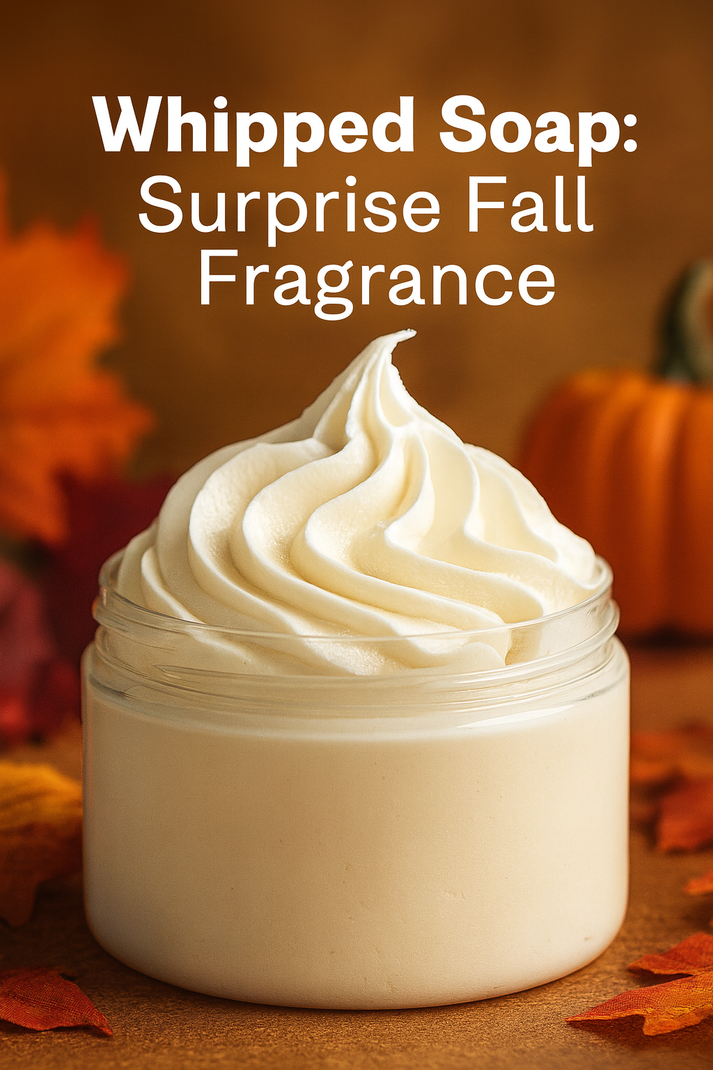 Whipped Soap: Surprise Fall Fragrance