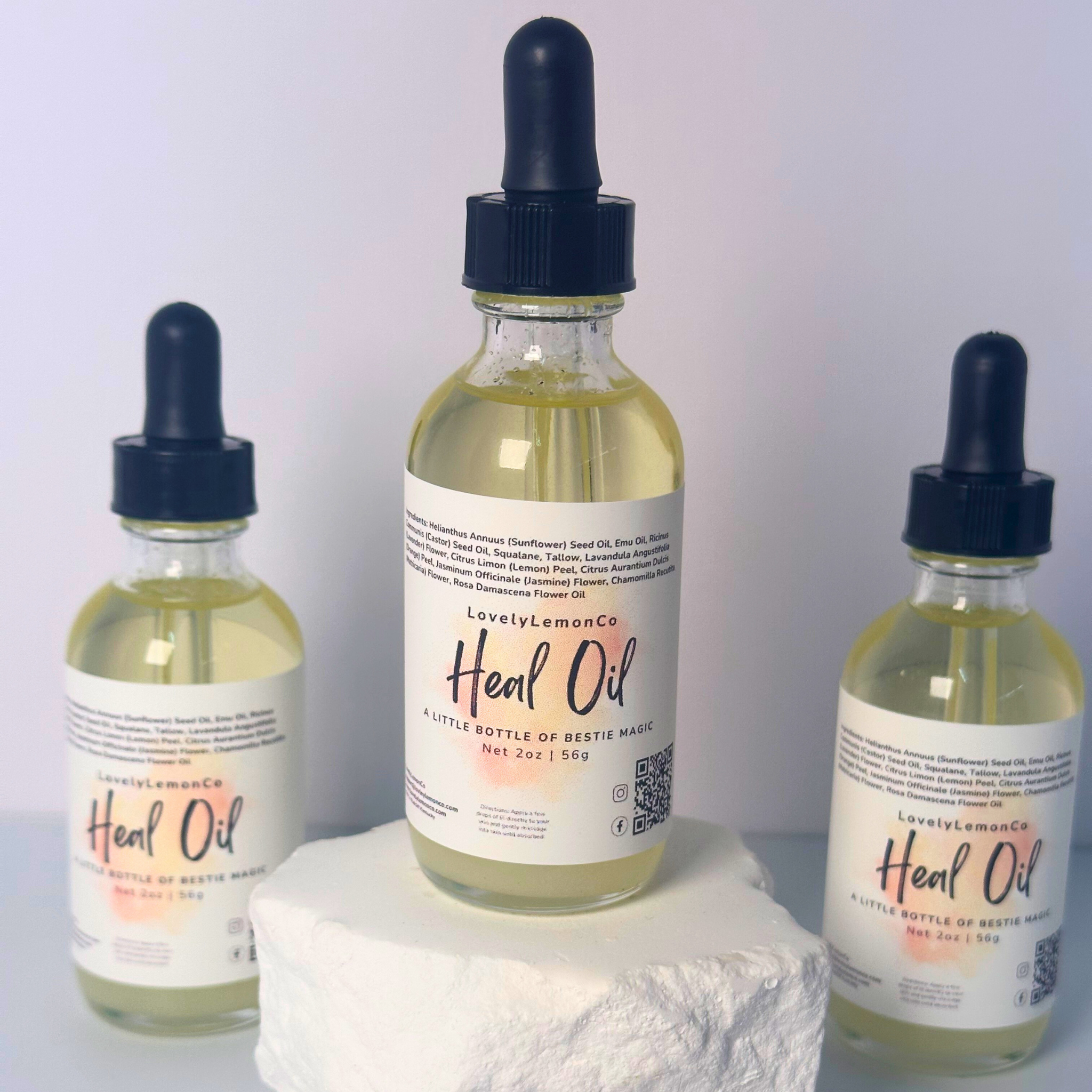 Heal Facial Oil- Beef Tallow + Emu Oil