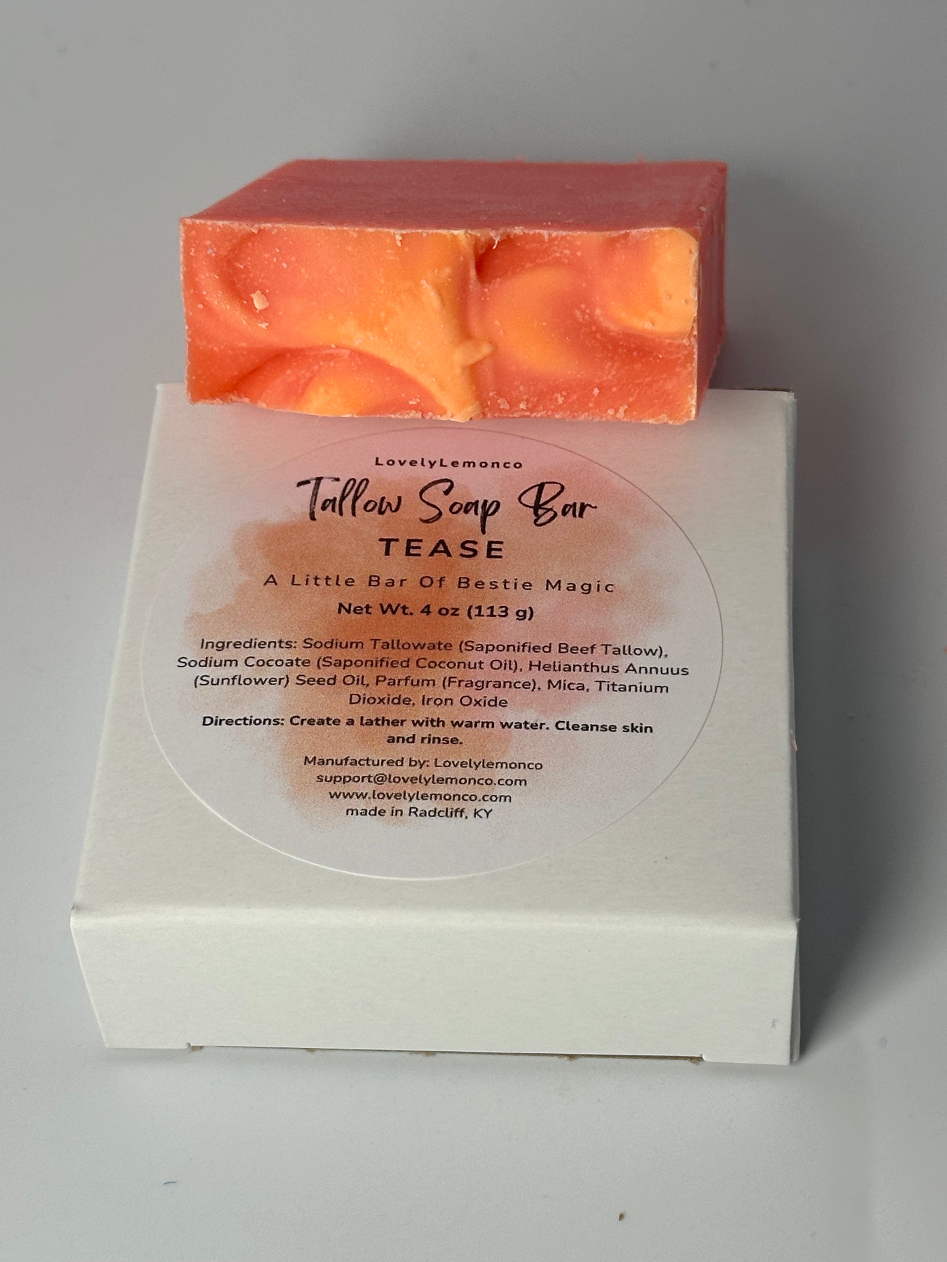 Tease Tallow Soap Bar