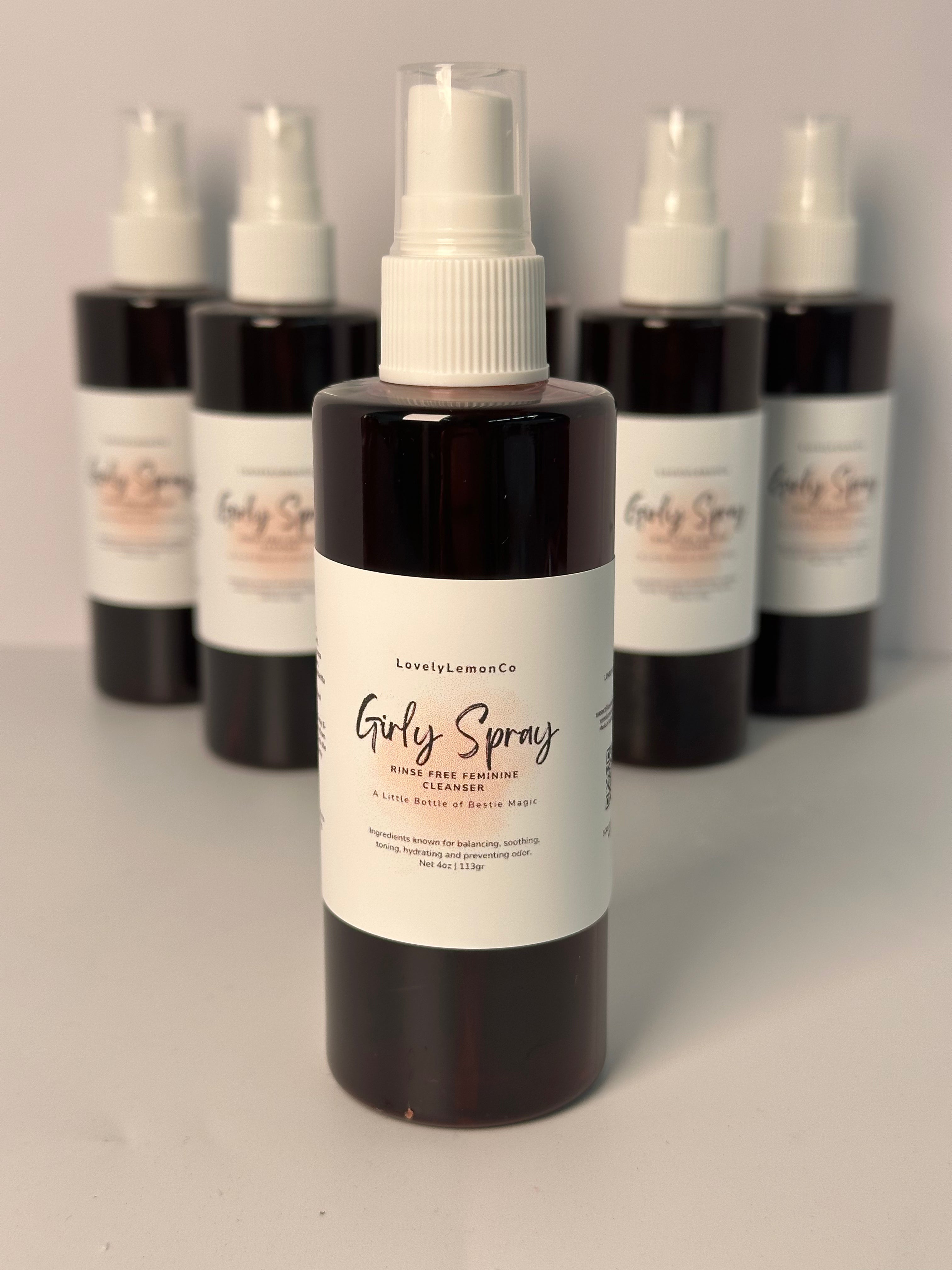 Girly Spray- Rinse Free Feminine Cleanser