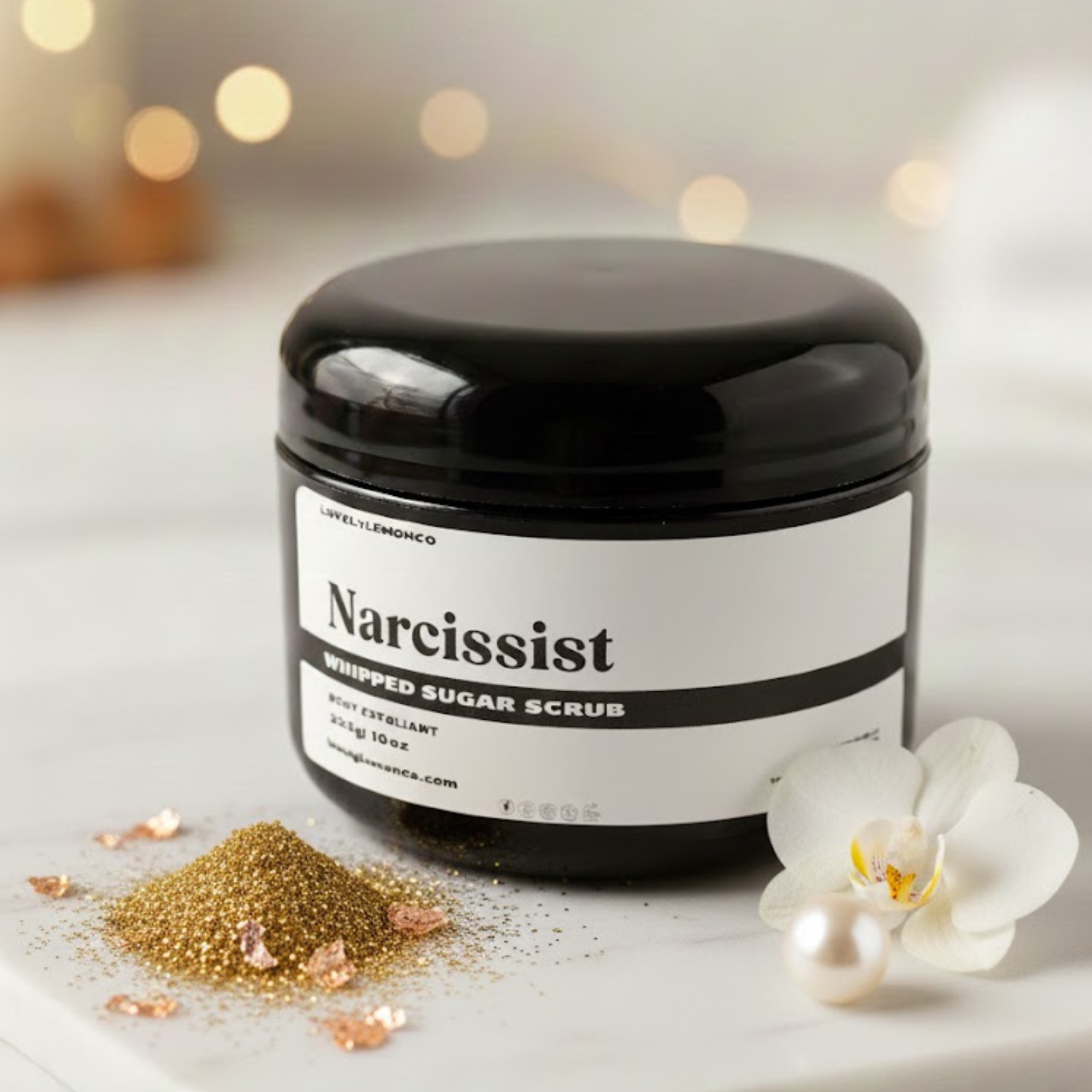 Whipped Sugar Scrub- Narcissist