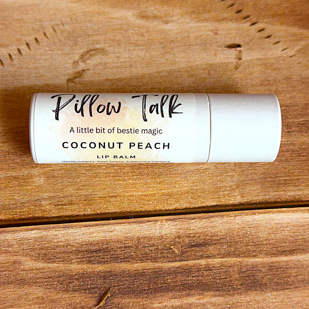 Pillow Talk Lip Balm - Coconut and Peach