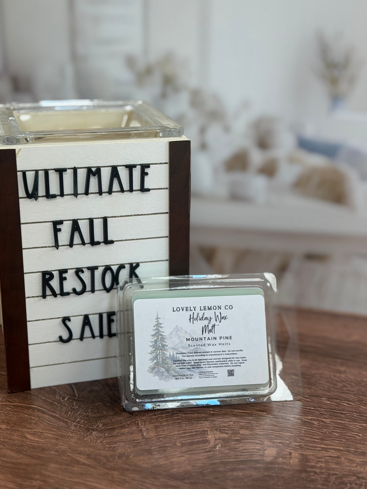Mountain Pine Wax Melt