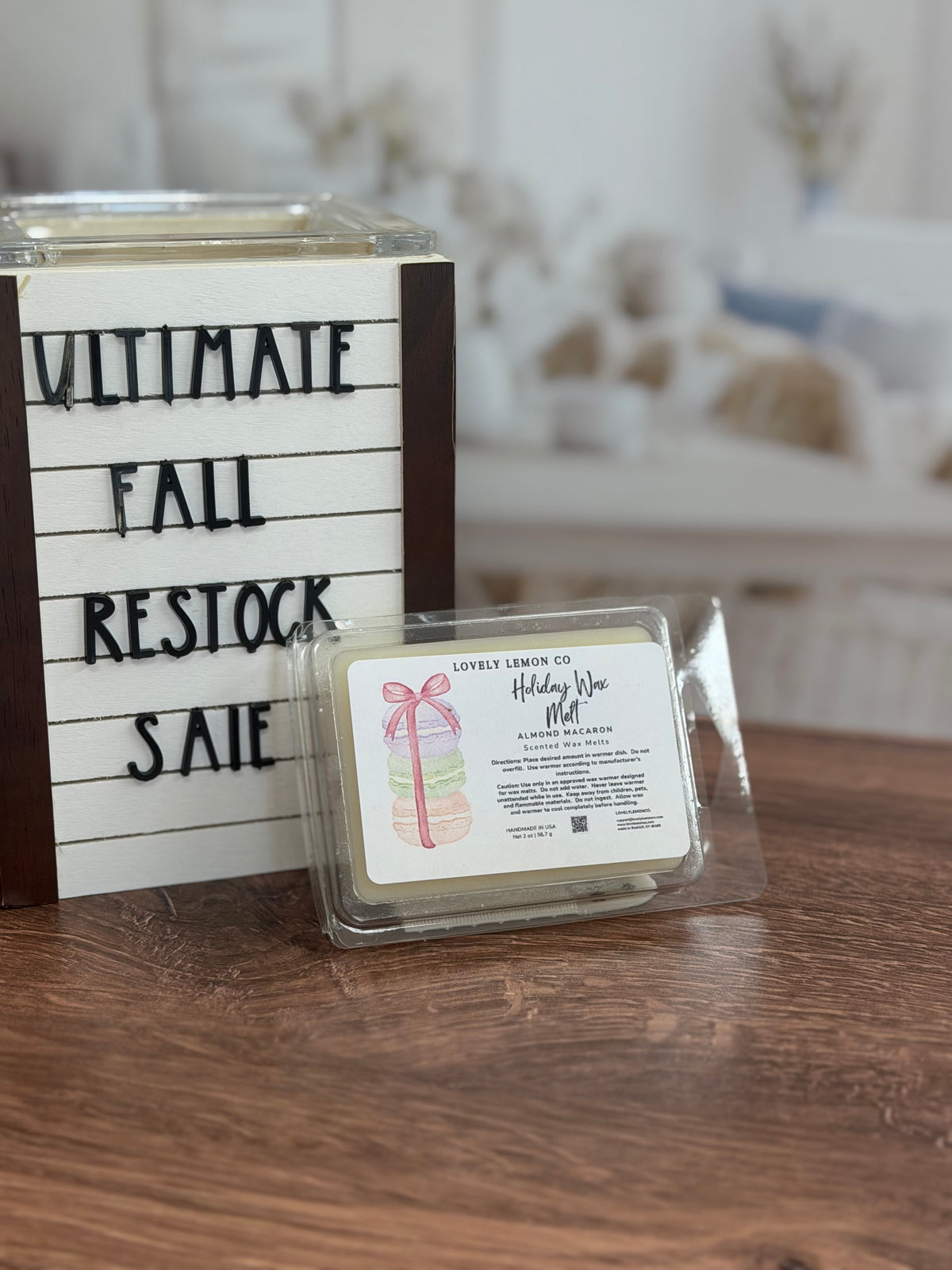 Almond Macaron Wax Melt