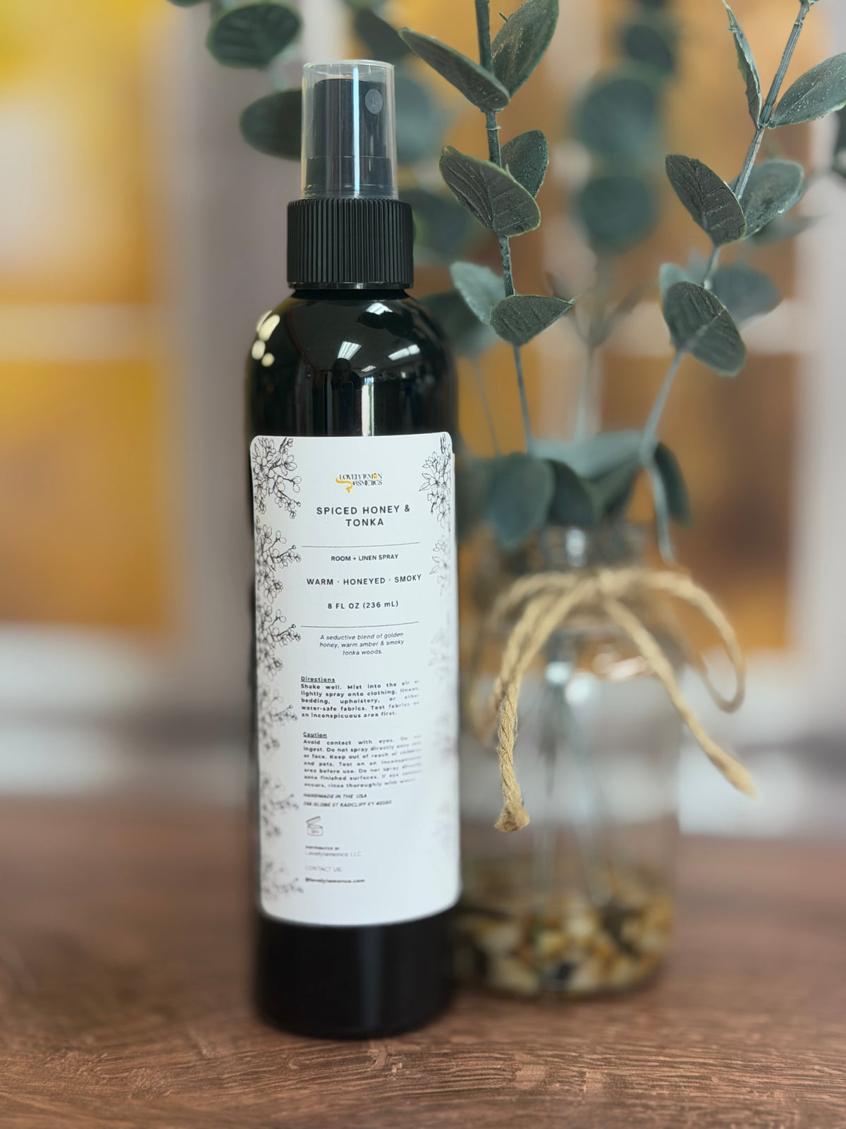 SPICED HONEY & TONKA ROOM + LINEN SPRAY