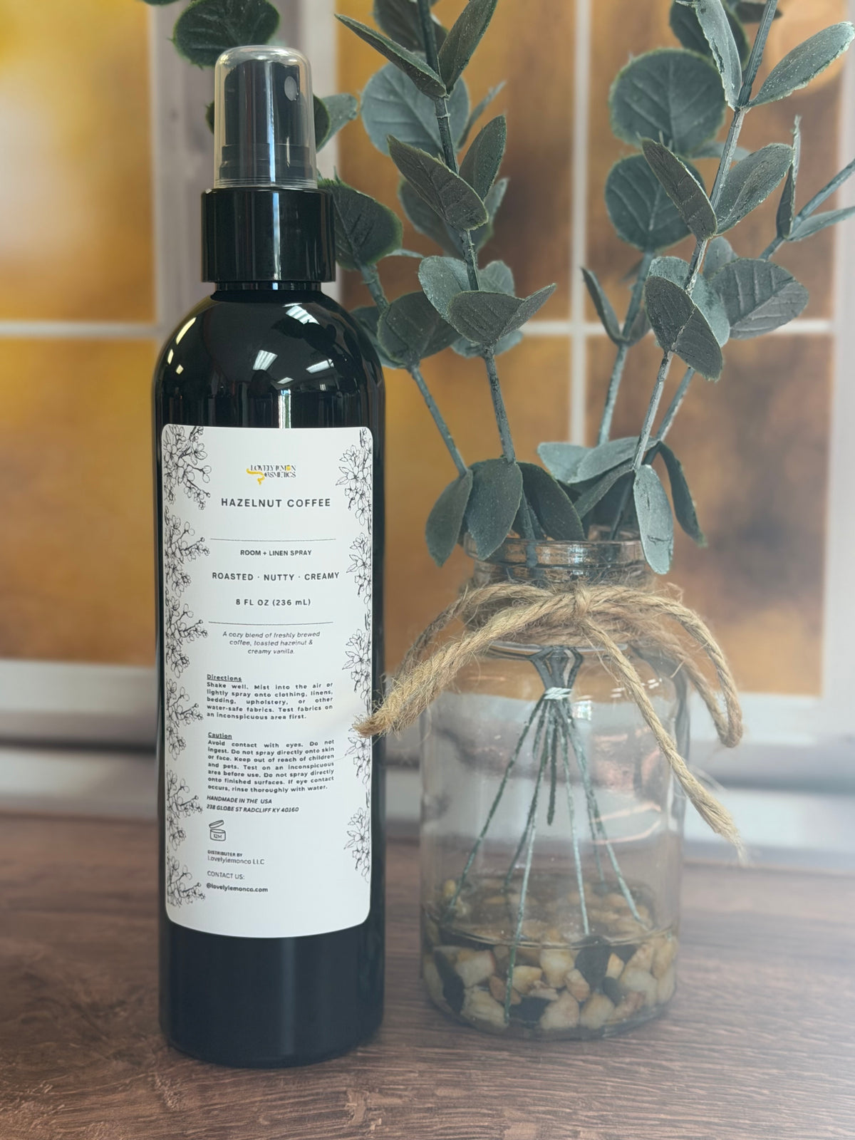 HAZELNUT COFFEE ROOM + LINEN SPRAY