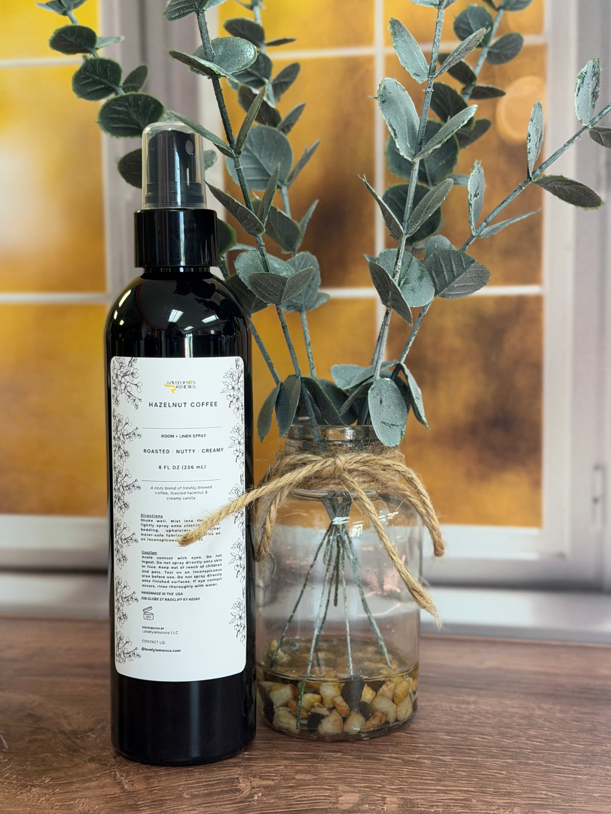 HAZELNUT COFFEE ROOM + LINEN SPRAY