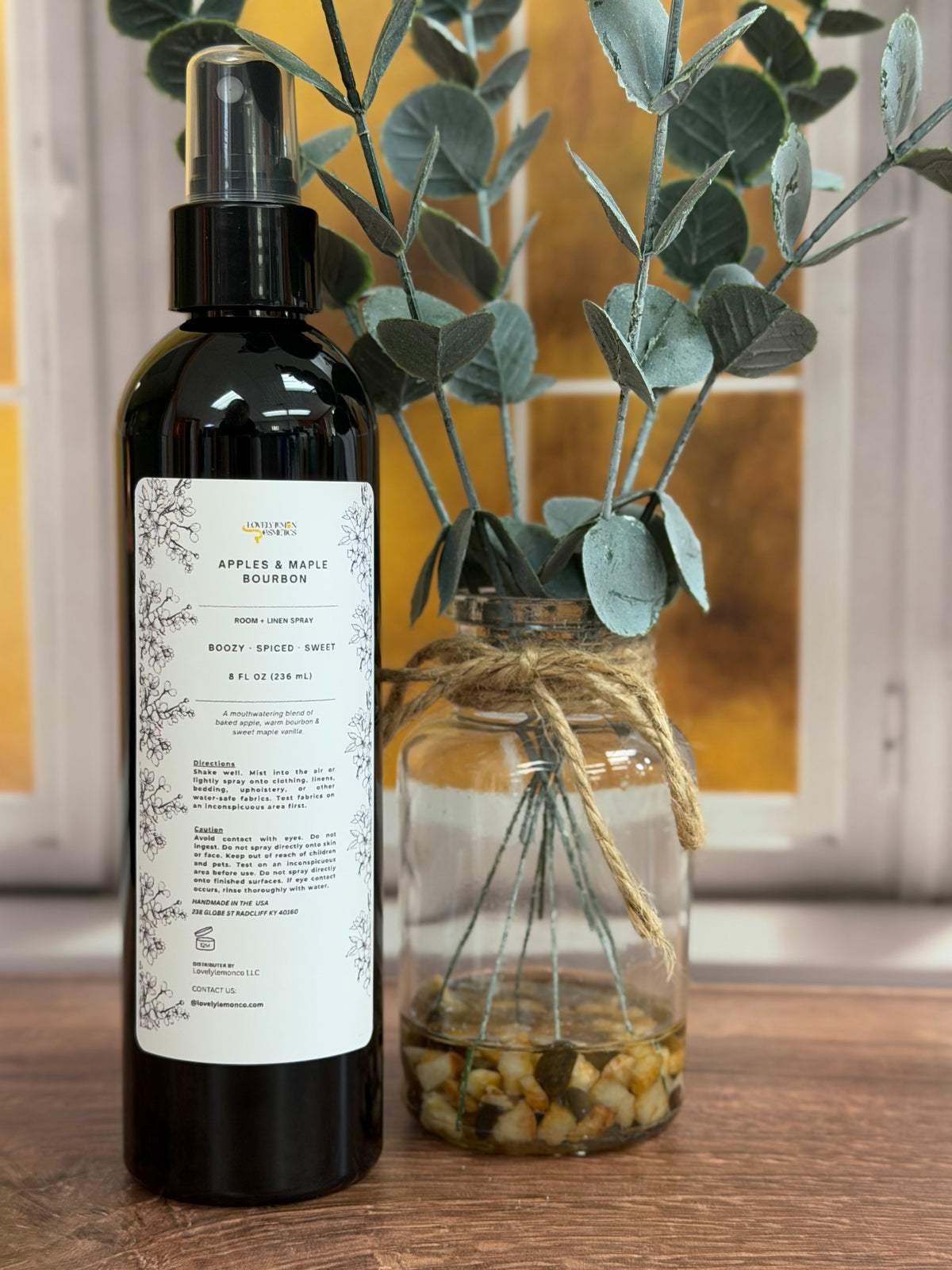 APPLES & MAPLE BOURBON  ROOM + LINEN SPRAY