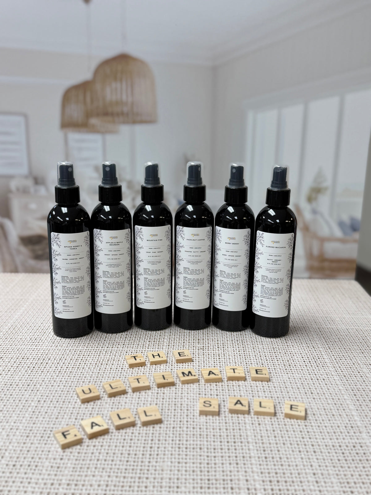 HAZELNUT COFFEE ROOM + LINEN SPRAY