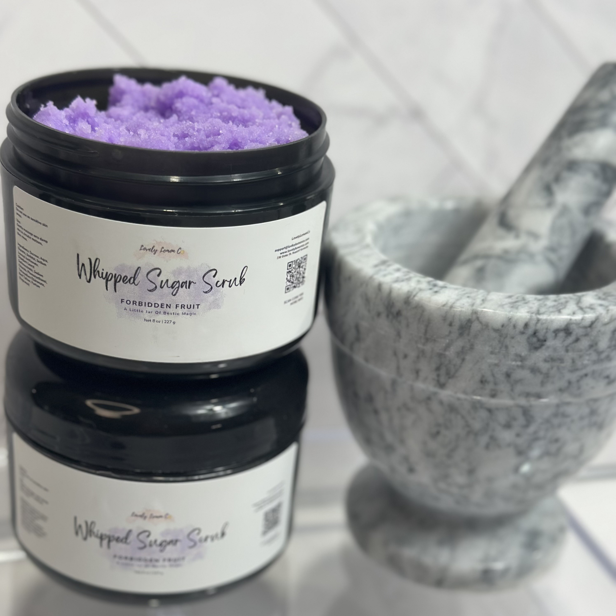 Whipped Sugar Scrub-Forbidden Fruit
