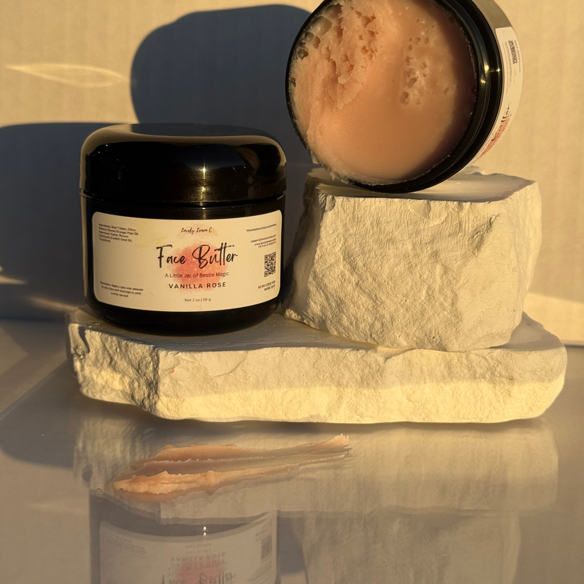Barrier Repair Tallow Face Butter- Vanilla Rose