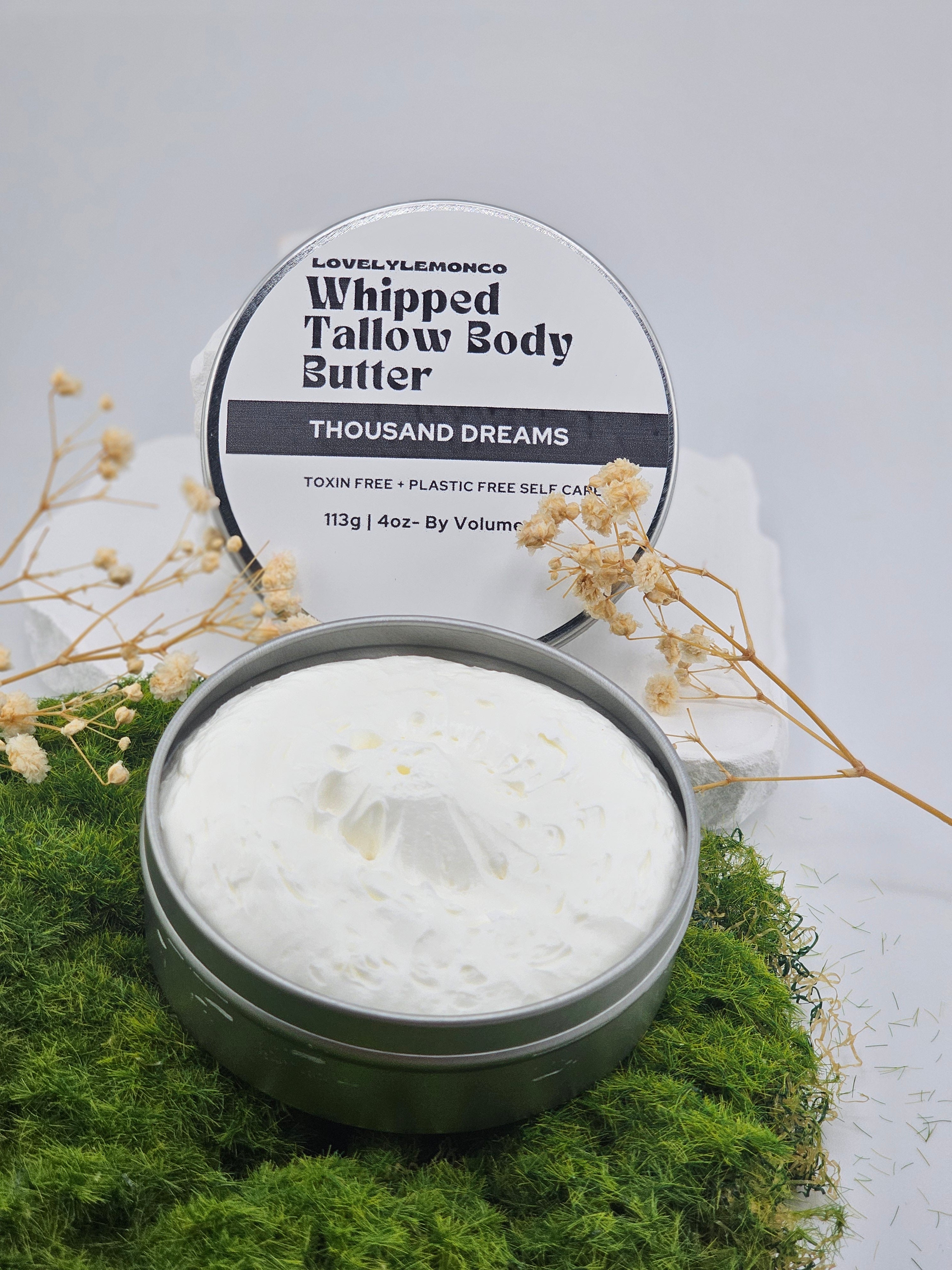 Whipped Tallow Body Butter- Thousand Dreams